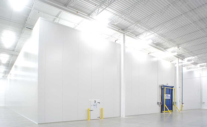 Cold chain storage rooms
